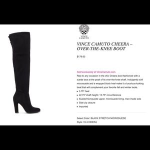 Vince Camuto over the knee boot
